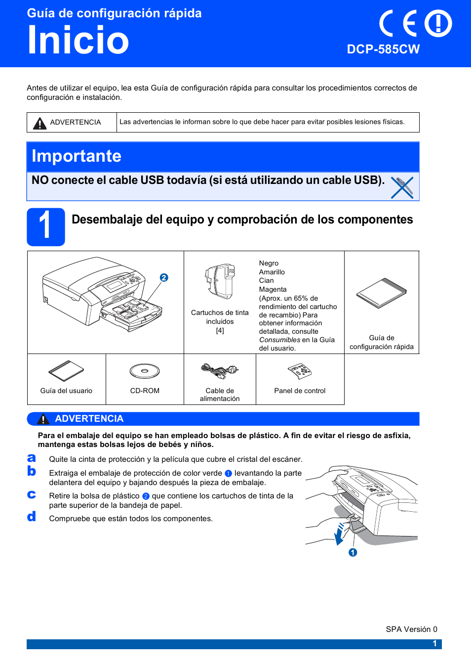 Brother DCP-585CW User Manual | 42 pages