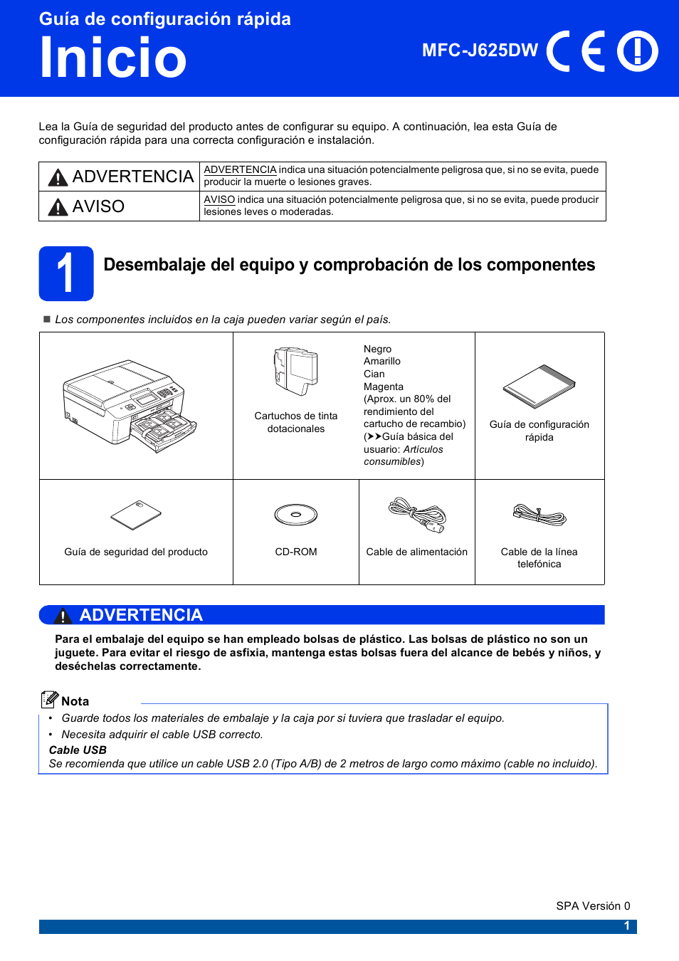 Brother MFC-J625DW User Manual | 35 pages