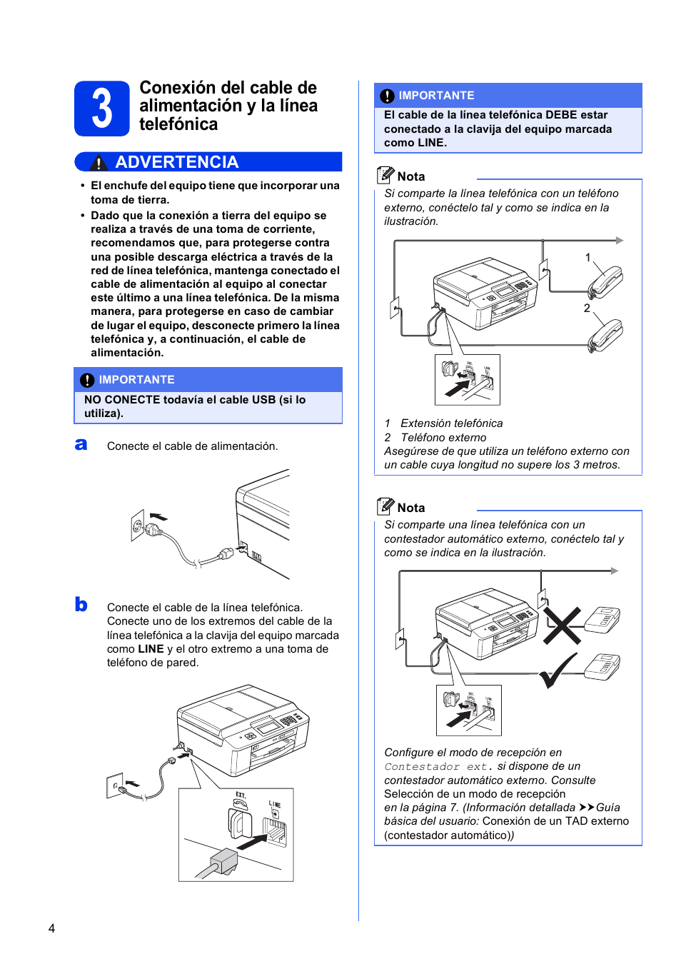 Brother MFC-J625DW User Manual | Page 4 / 35