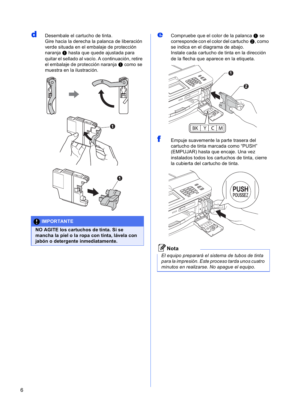 Brother MFC-J625DW User Manual | Page 6 / 35