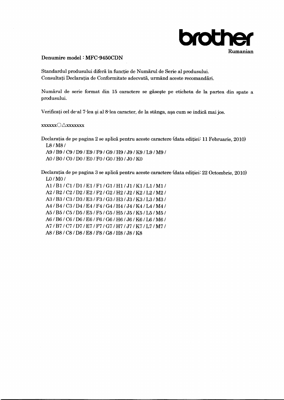 Txother | Brother MFC-9450CDN User Manual | Page 16 / 21