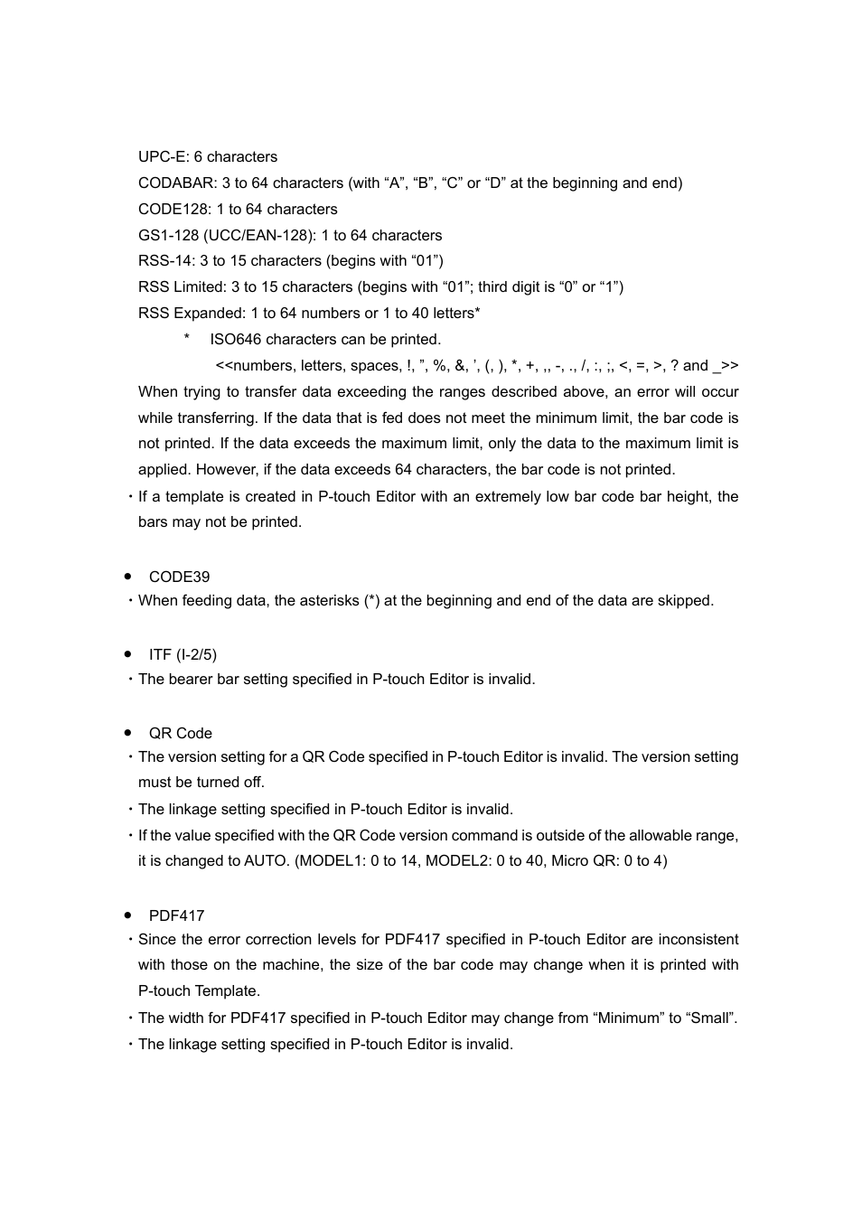 Brother PT-9700PC User Manual | Page 21 / 104