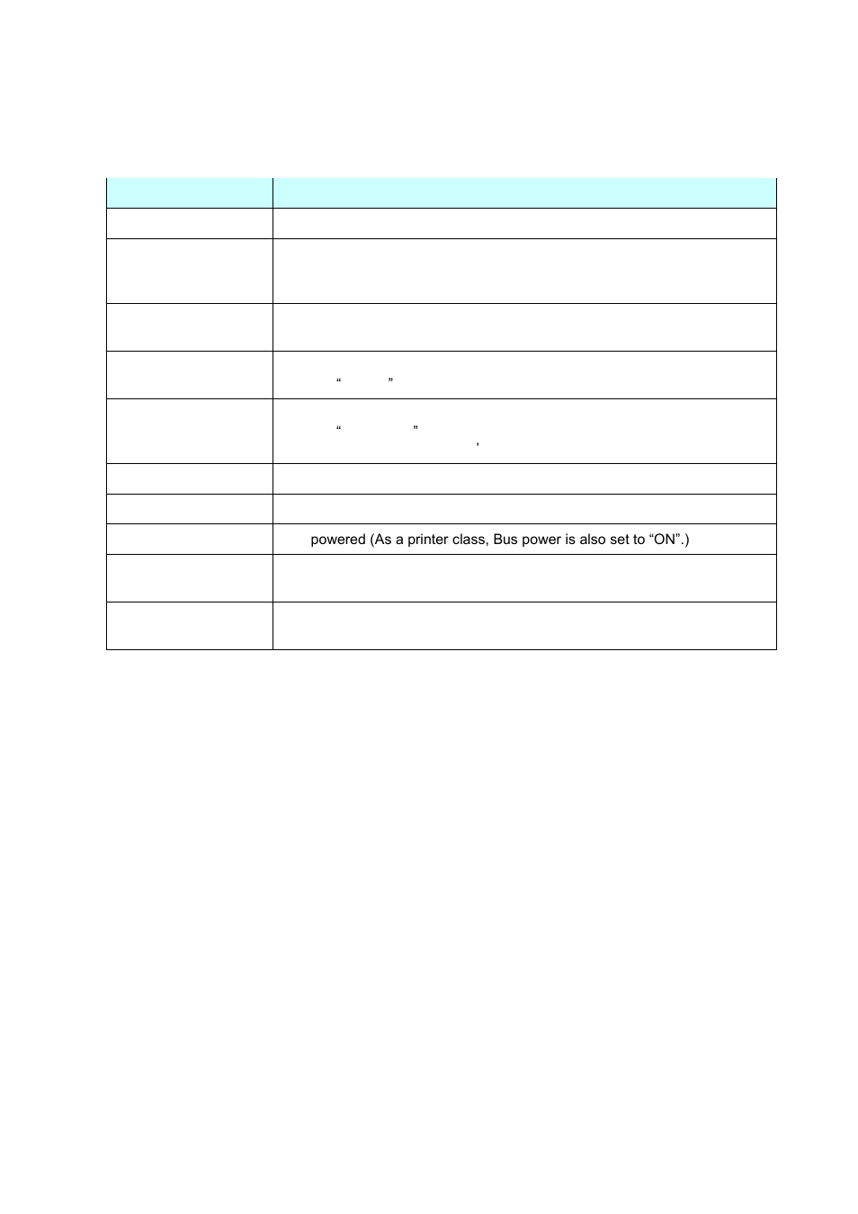Appendix a: usb specifications | Brother TD-2120N User Manual | Page 49 / 51