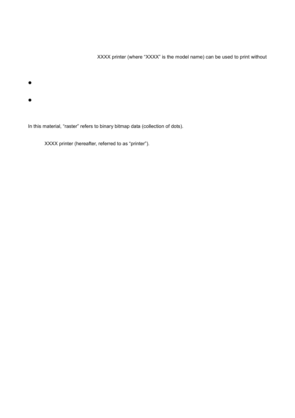 About raster commands | Brother TD-2120N User Manual | Page 6 / 51