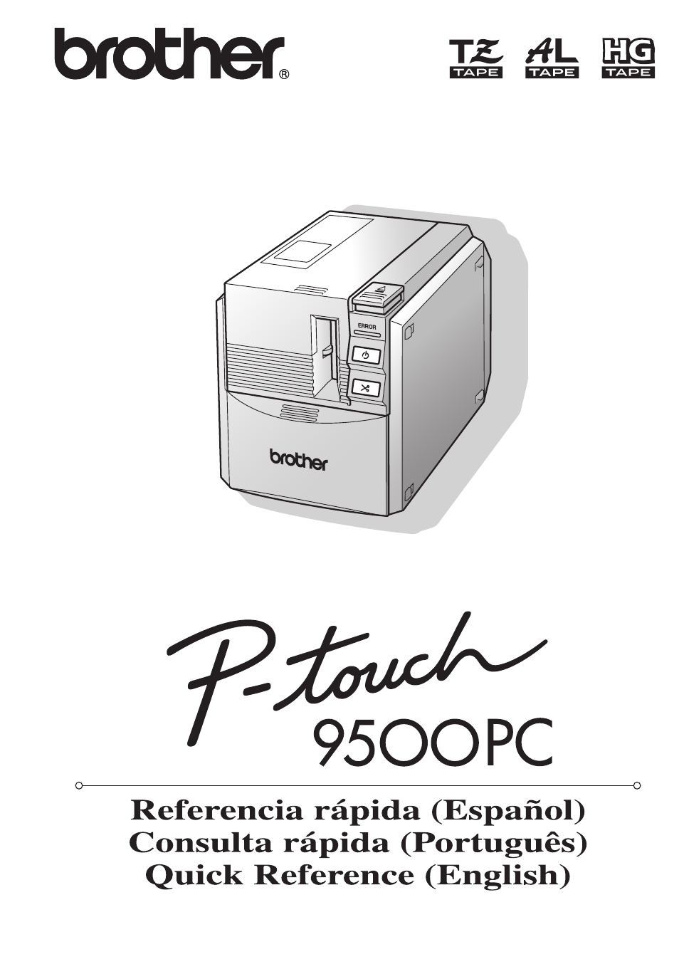 Brother PT-9500PC User Manual | 353 pages