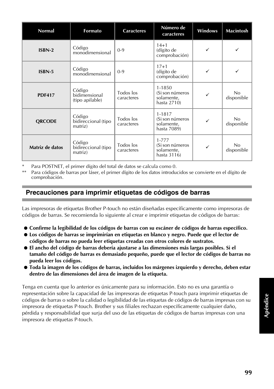 Brother PT-9500PC User Manual | Page 100 / 353
