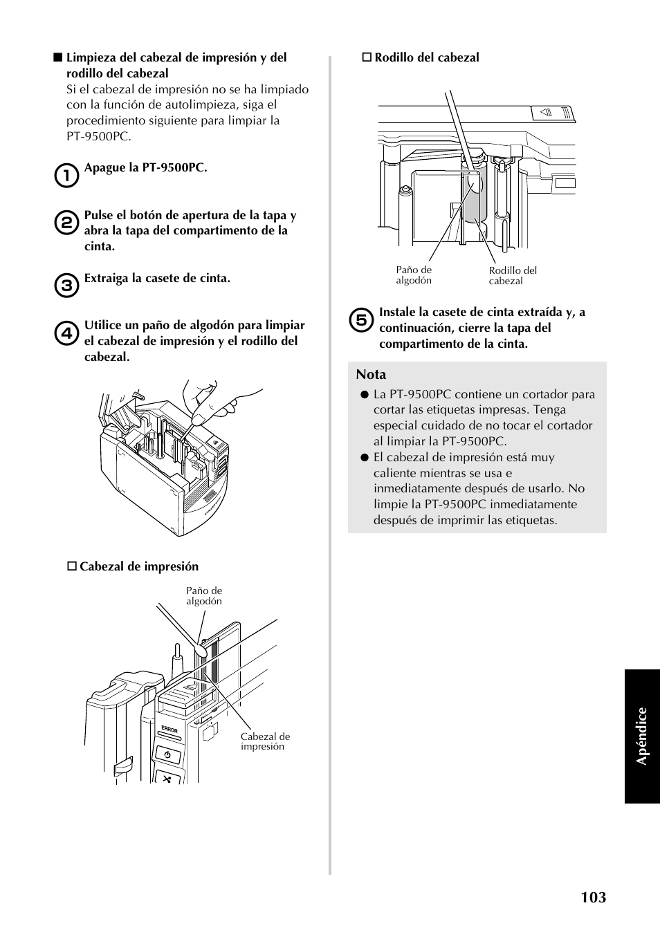 Brother PT-9500PC User Manual | Page 104 / 353