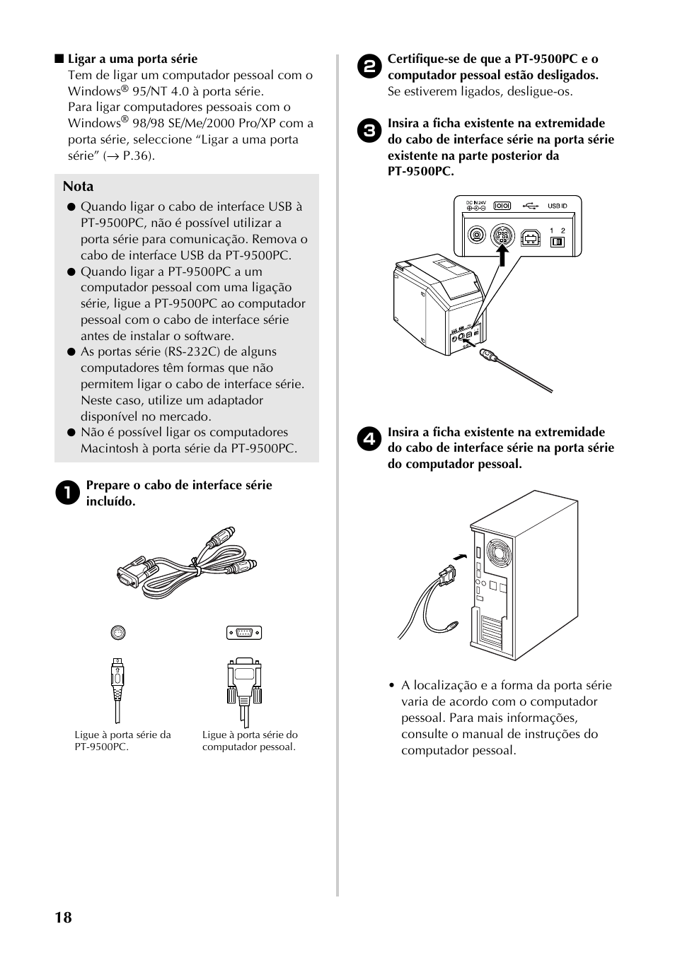 Brother PT-9500PC User Manual | Page 136 / 353