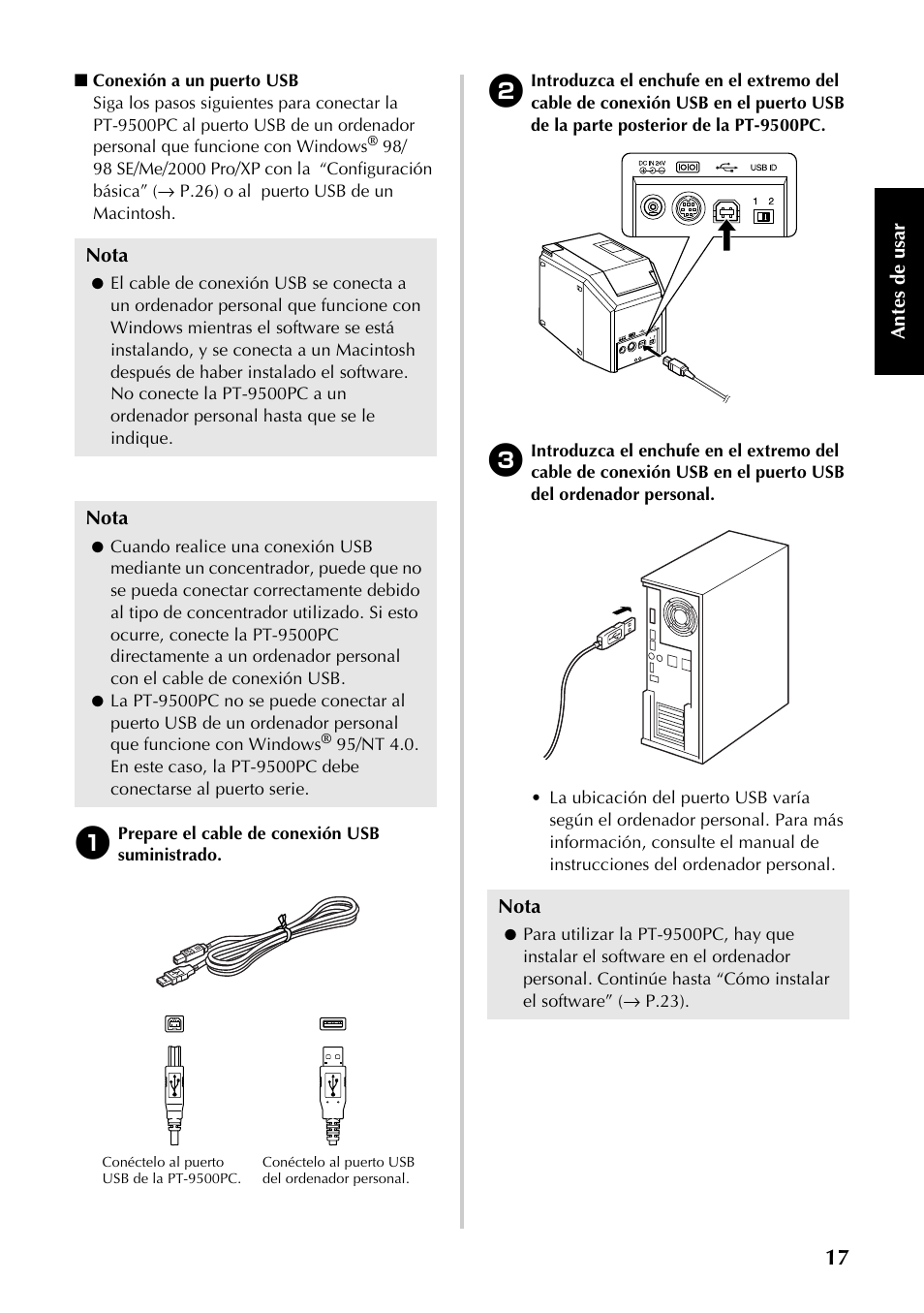 Brother PT-9500PC User Manual | Page 18 / 353