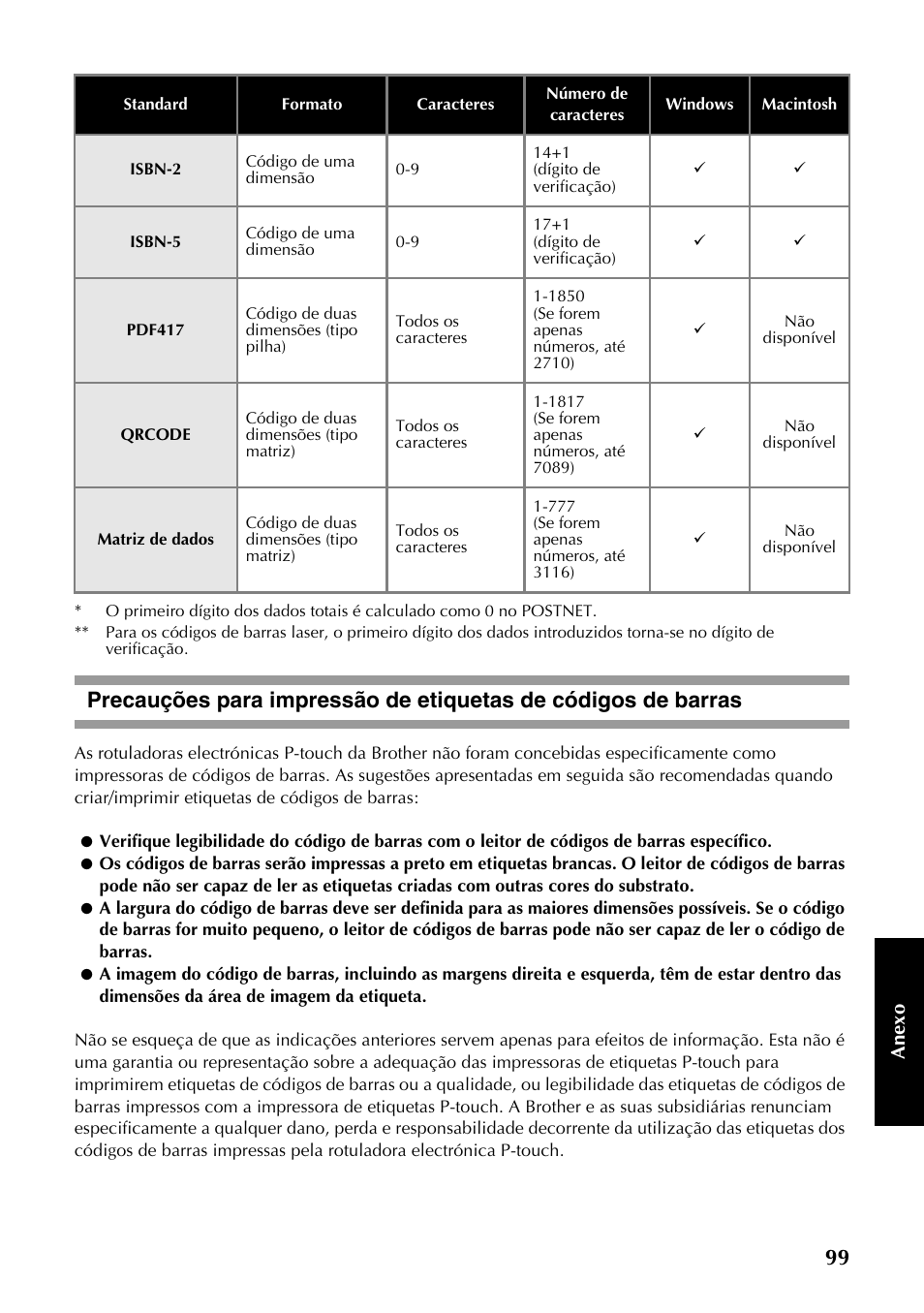 Brother PT-9500PC User Manual | Page 217 / 353