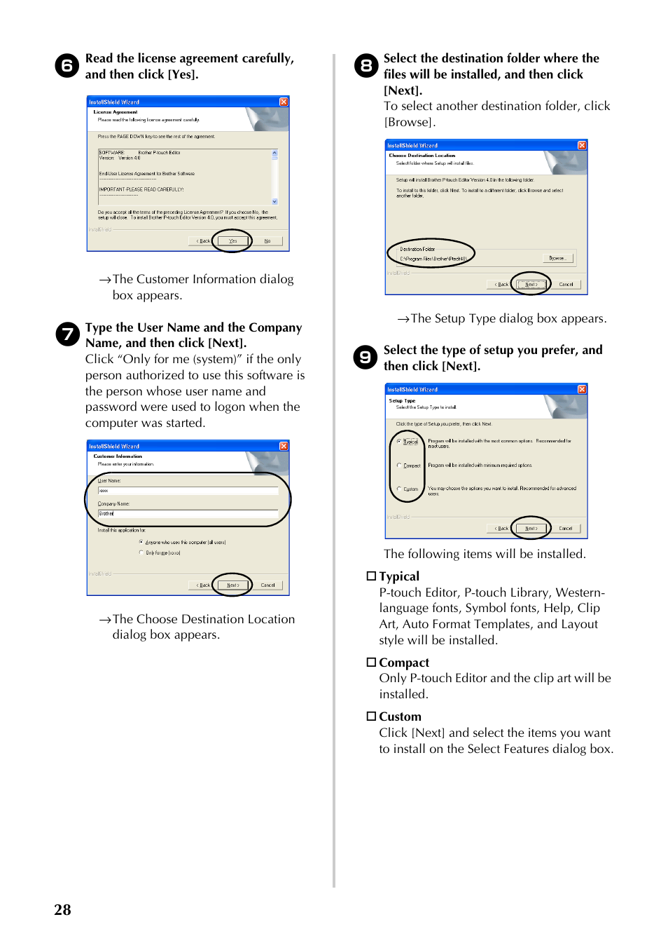 Brother PT-9500PC User Manual | Page 263 / 353
