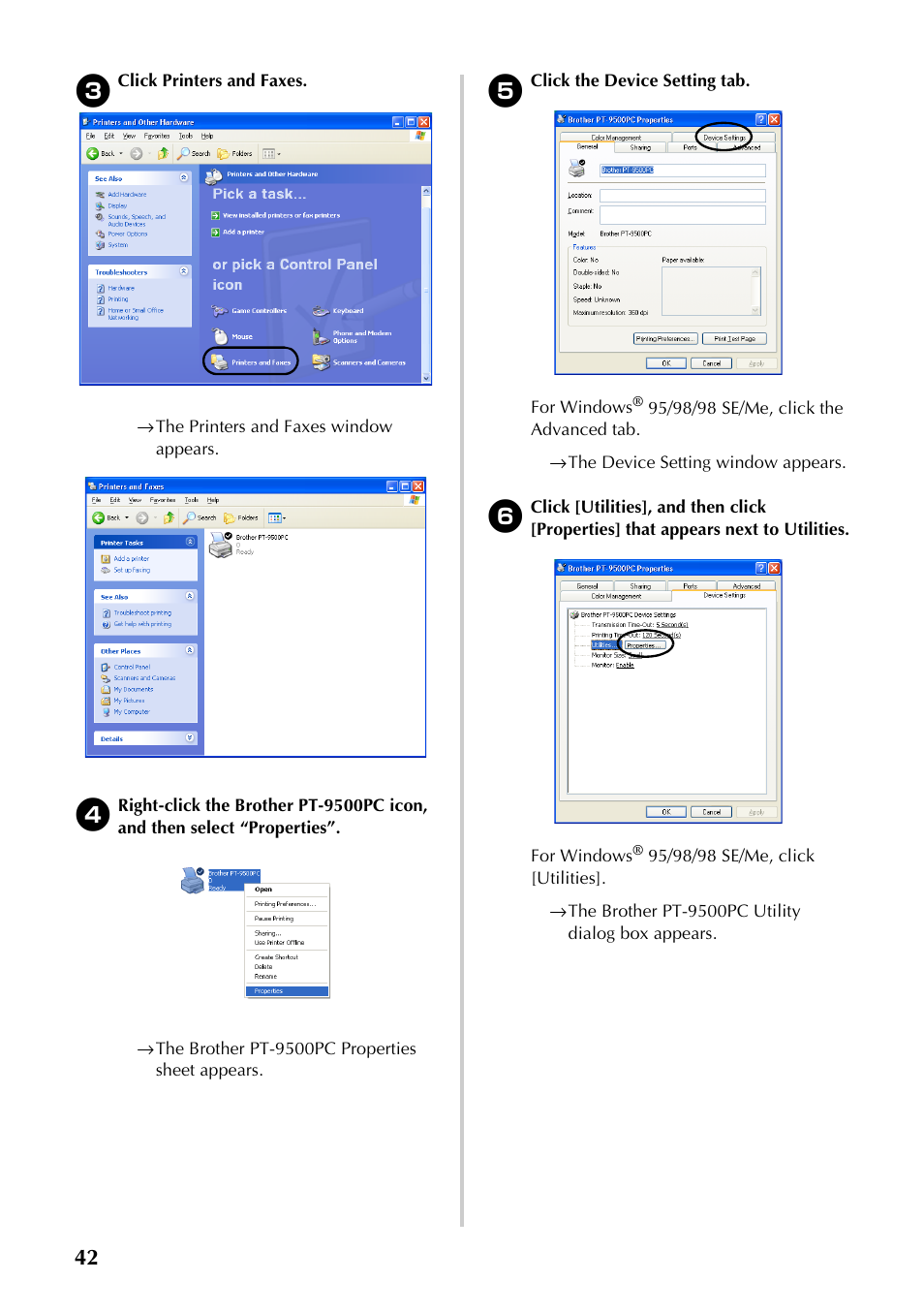 Brother PT-9500PC User Manual | Page 277 / 353