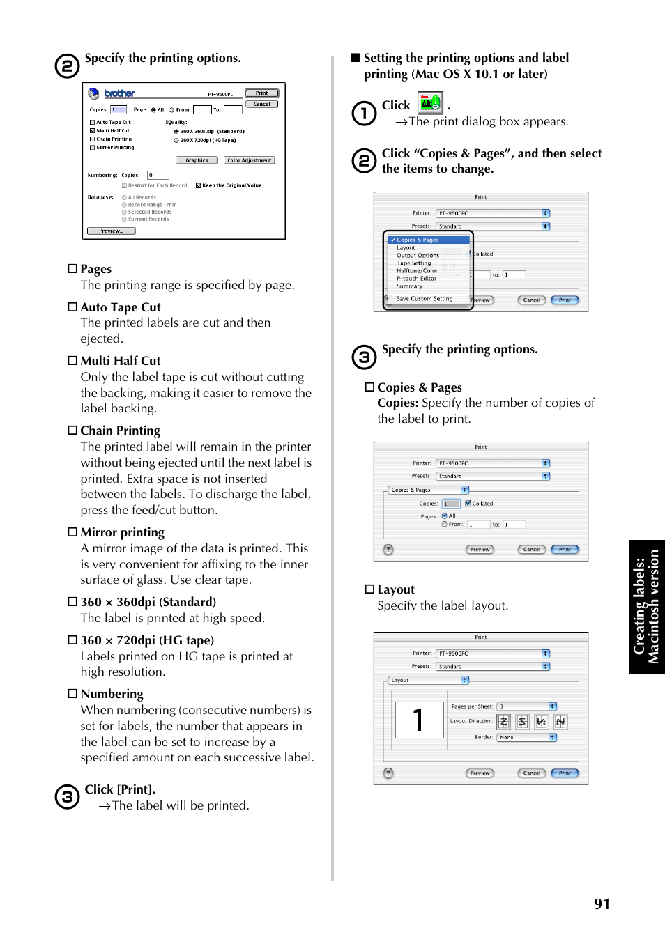 Brother PT-9500PC User Manual | Page 326 / 353