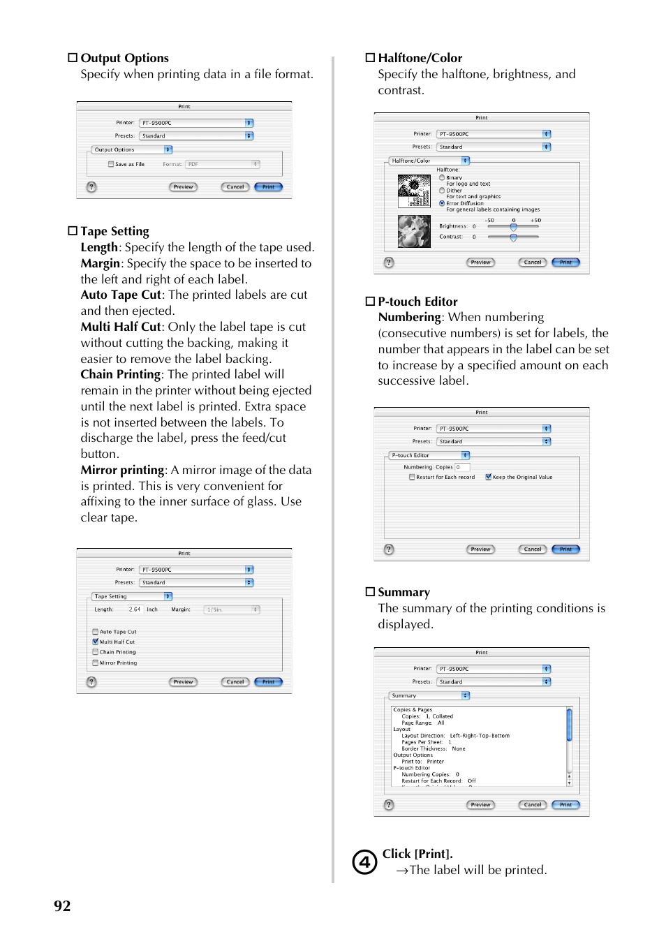 Brother PT-9500PC User Manual | Page 327 / 353