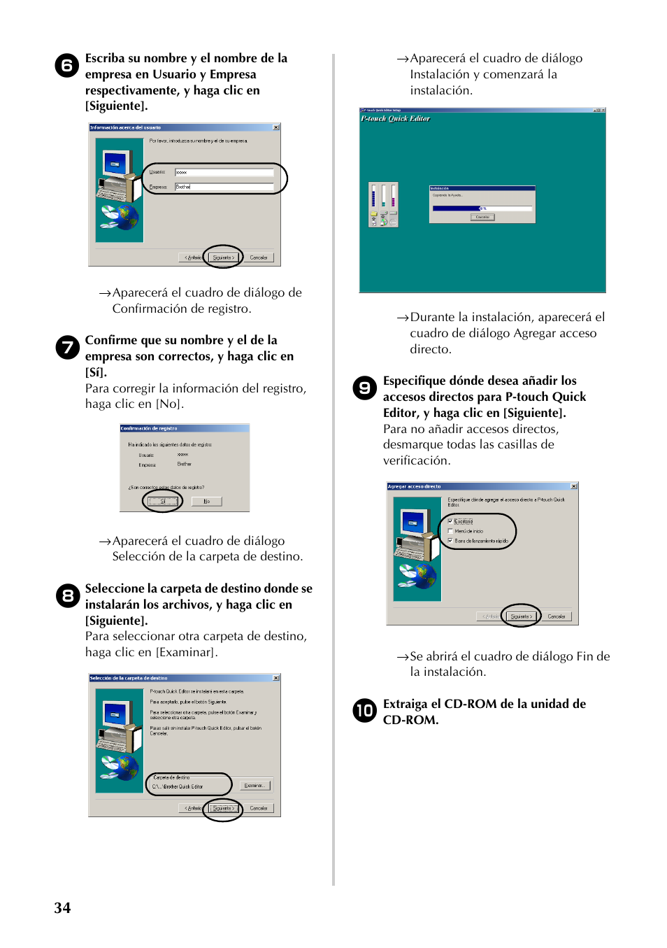 P.34) | Brother PT-9500PC User Manual | Page 35 / 353