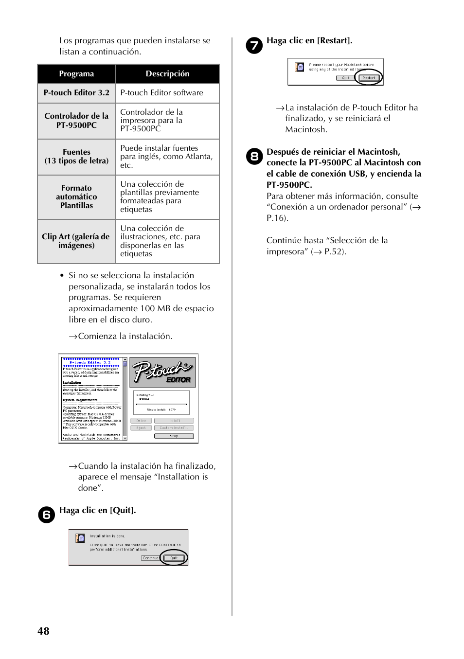 Brother PT-9500PC User Manual | Page 49 / 353