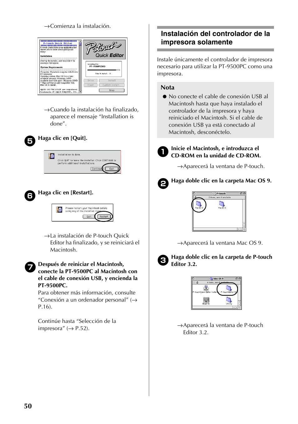 Brother PT-9500PC User Manual | Page 51 / 353
