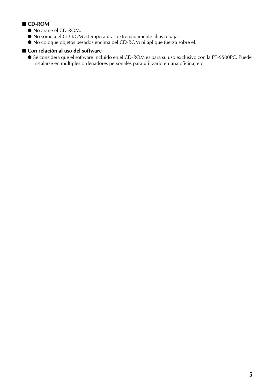 Brother PT-9500PC User Manual | Page 6 / 353