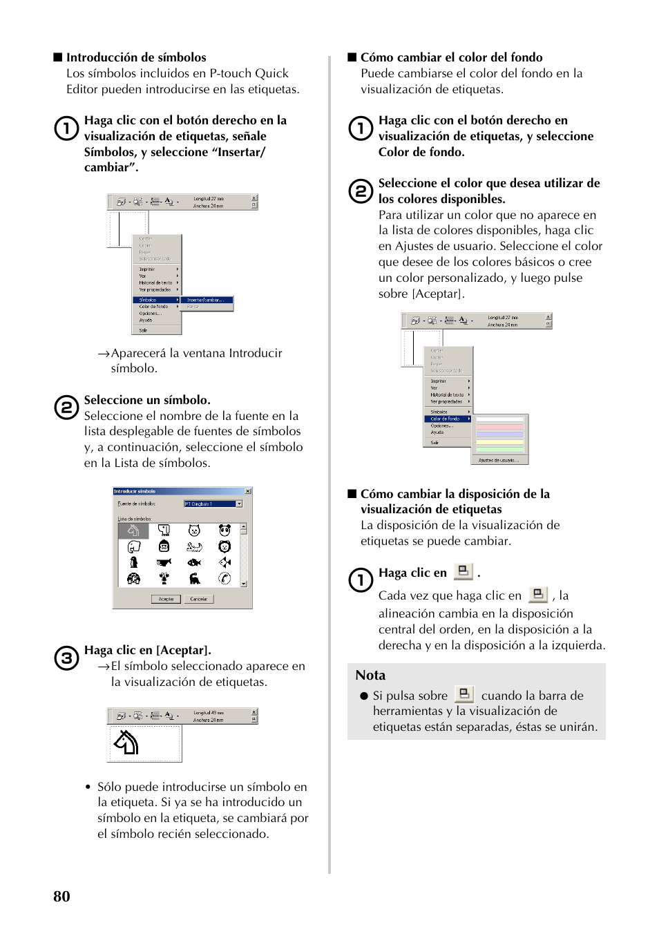Brother PT-9500PC User Manual | Page 81 / 353