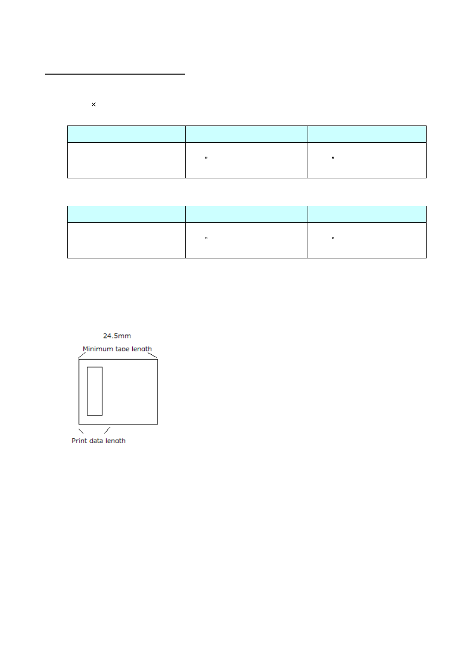 4 maximum and minimum lengths | Brother PT-P700 User Manual | Page 22 / 52