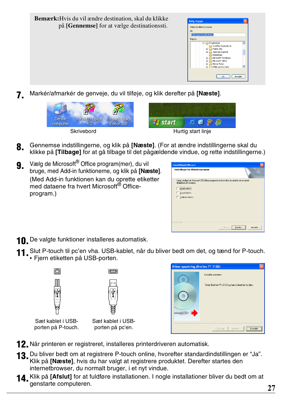 Brother PT-2100 User Manual | Page 28 / 46