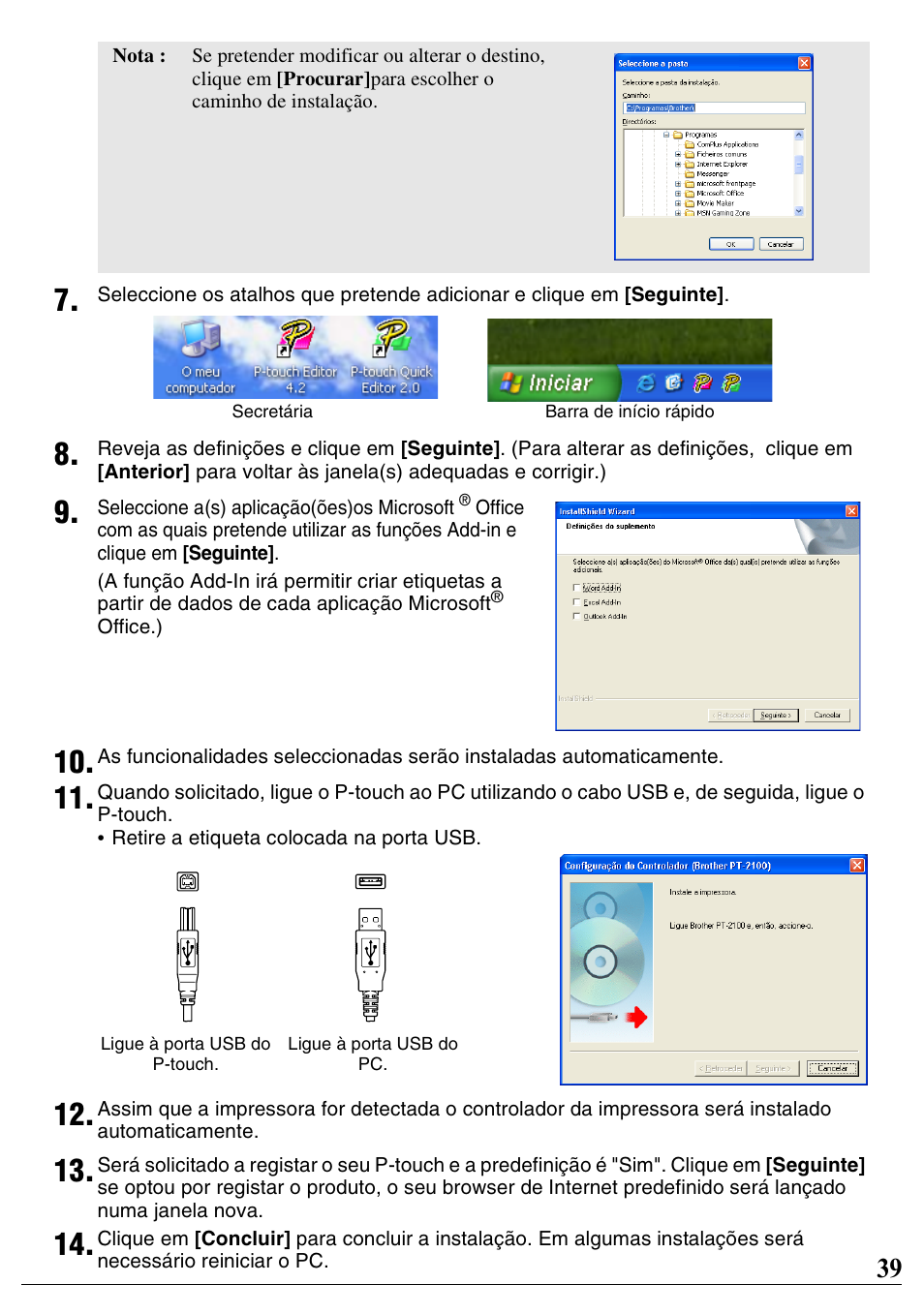 Brother PT-2100 User Manual | Page 40 / 46