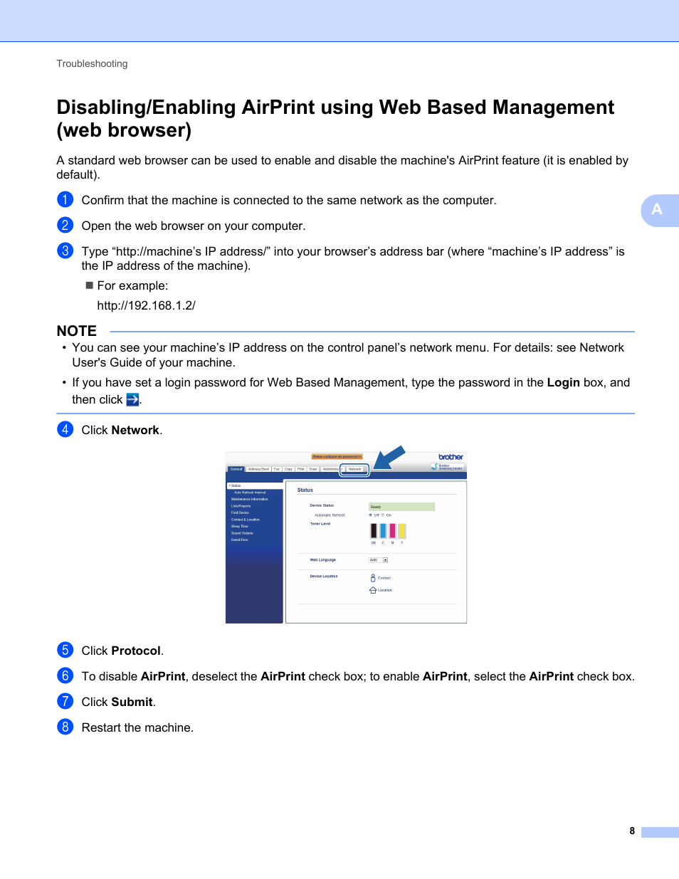 Brother DCP-9020CDW User Manual | Page 11 / 12