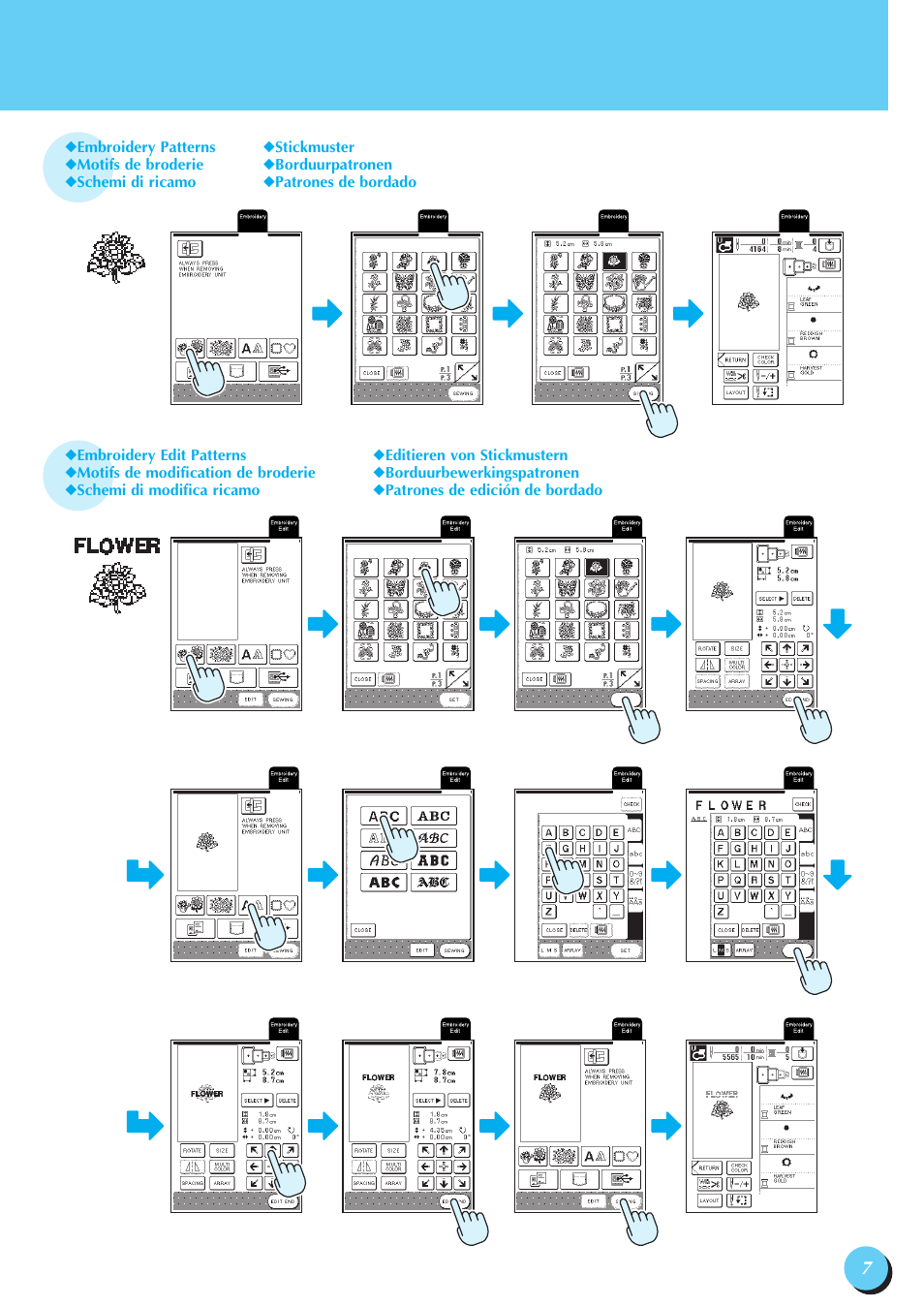 Brother Innov-is 2200 User Manual | Page 9 / 24