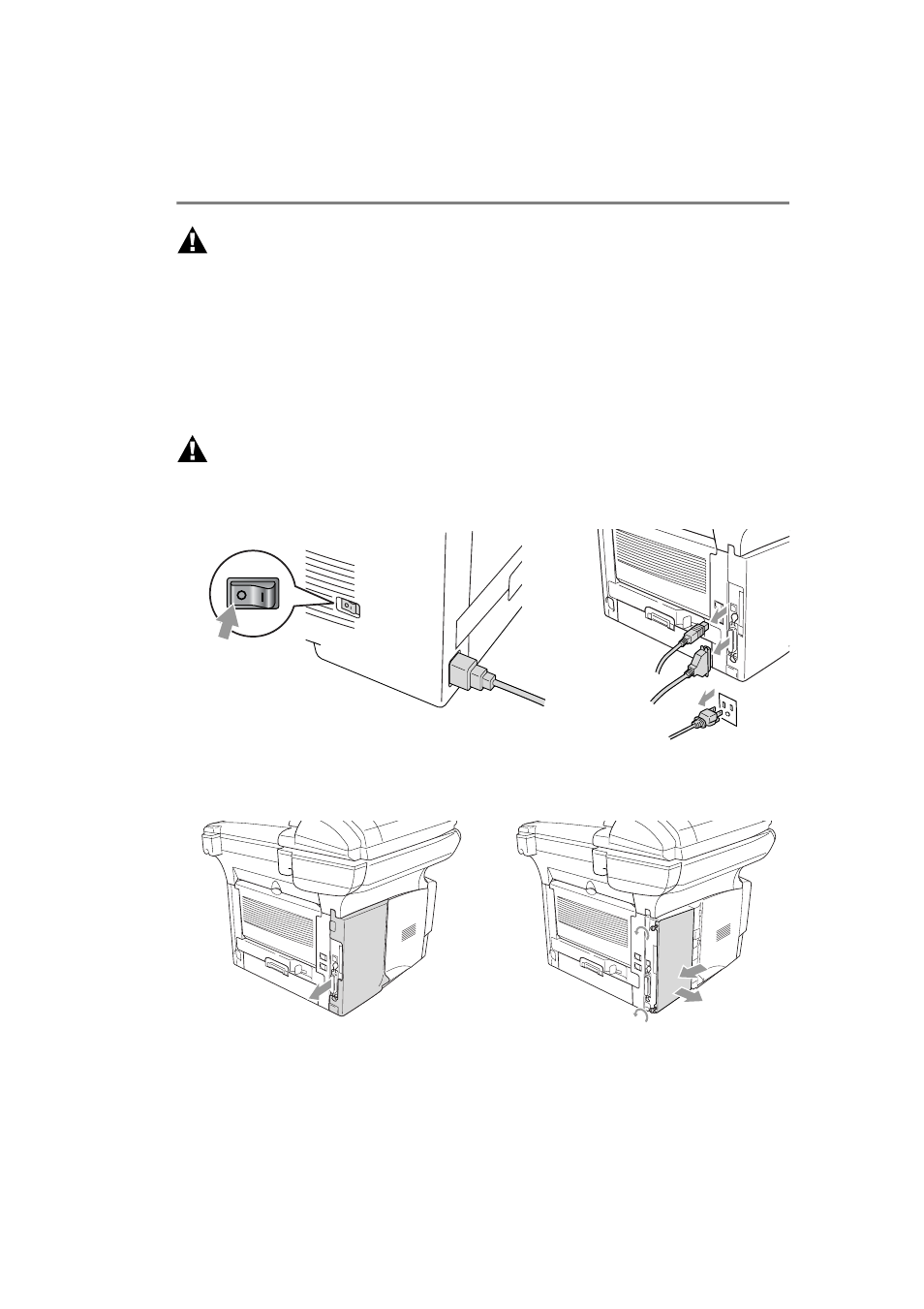 Step 1: hardware installation | Brother NC-9100H User Manual | Page 3 / 6