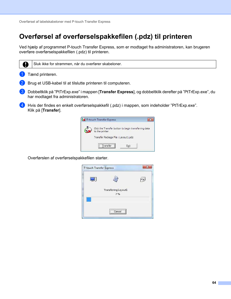 Brother QL-720NW User Manual | Page 64 / 90