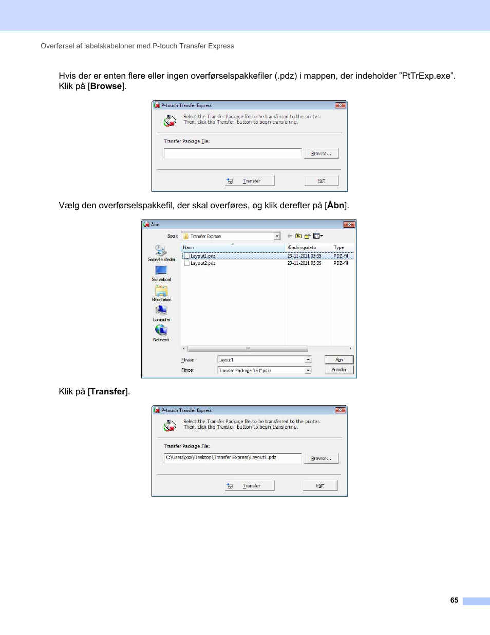 Brother QL-720NW User Manual | Page 65 / 90