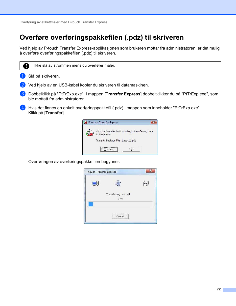 Brother QL-720NW User Manual | Page 72 / 90