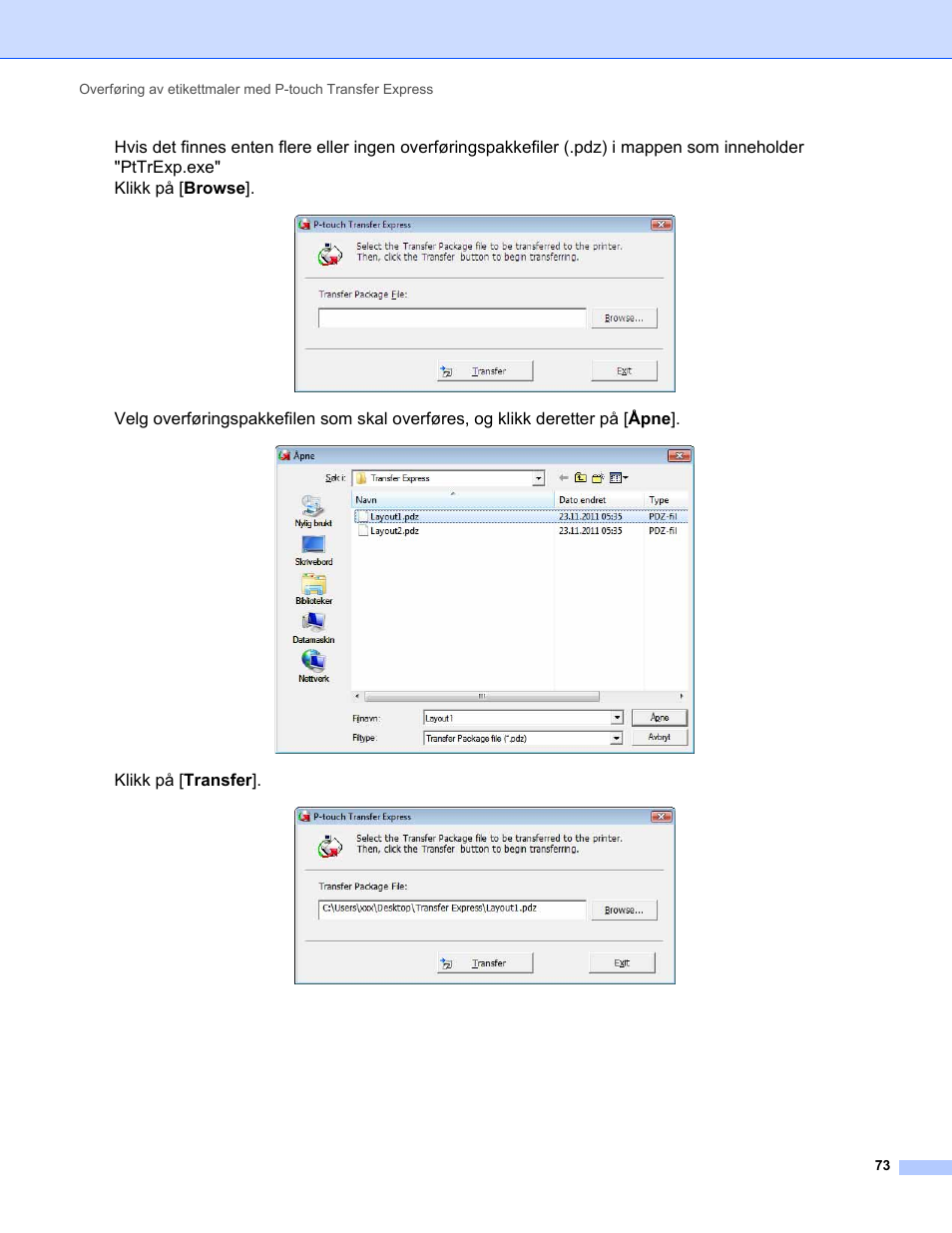 Brother QL-720NW User Manual | Page 73 / 90