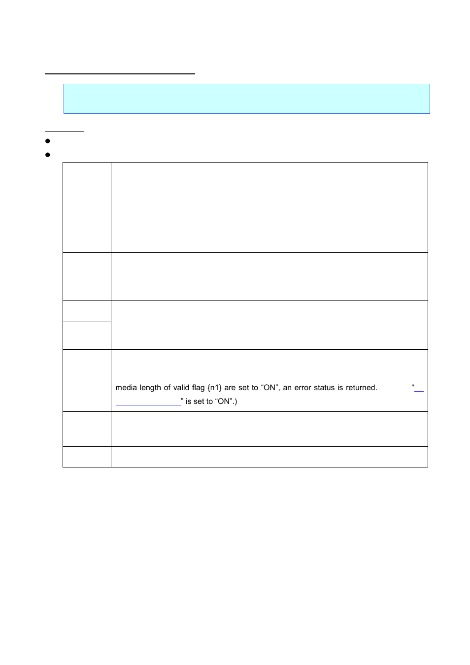 Esc i z print information command, Description, Esc i z | Print information command | Brother QL-720NW User Manual | Page 33 / 48