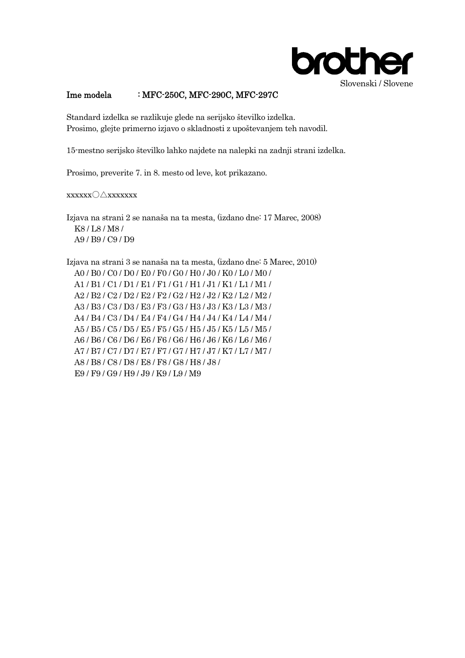 Brother MFC-290C User Manual | Page 19 / 21