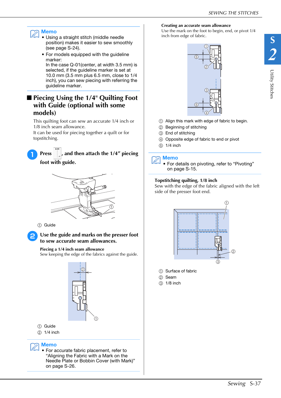 Brother Innov-is V5 User Manual | Page 105 / 312