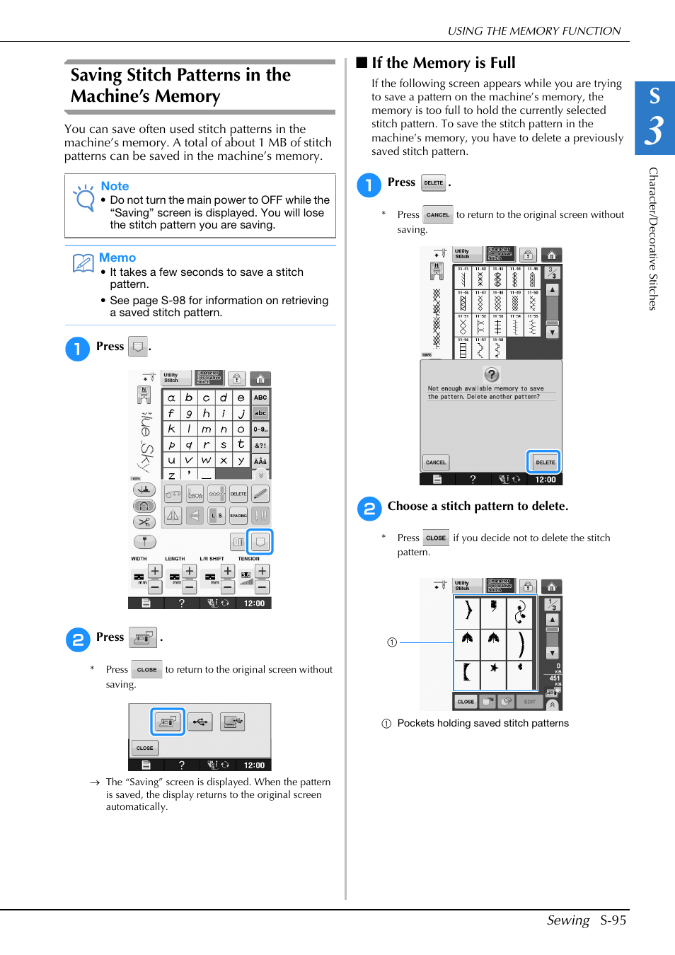 Brother Innov-is V5 User Manual | Page 163 / 312