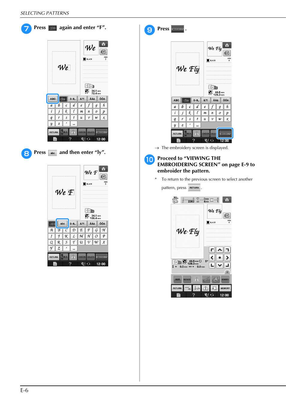 Brother Innov-is V5 User Manual | Page 186 / 312