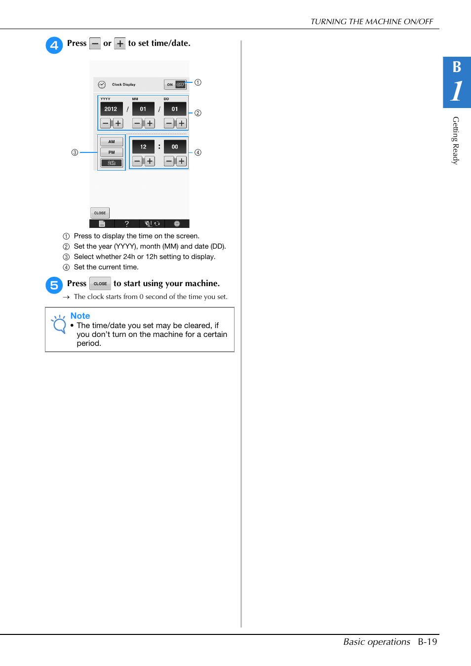 Brother Innov-is V5 User Manual | Page 21 / 312