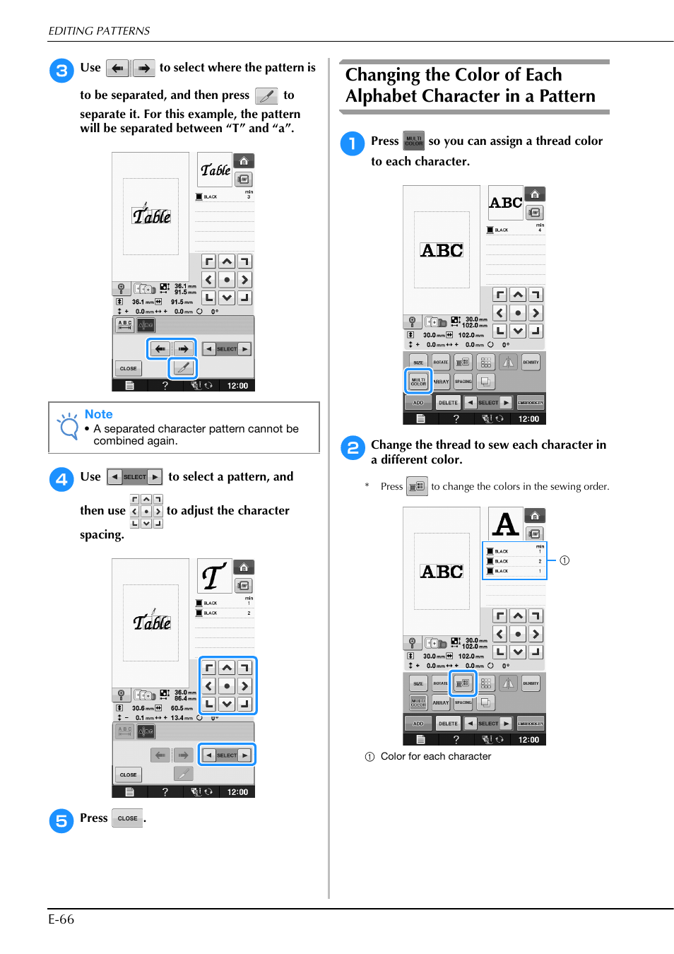 Brother Innov-is V5 User Manual | Page 246 / 312