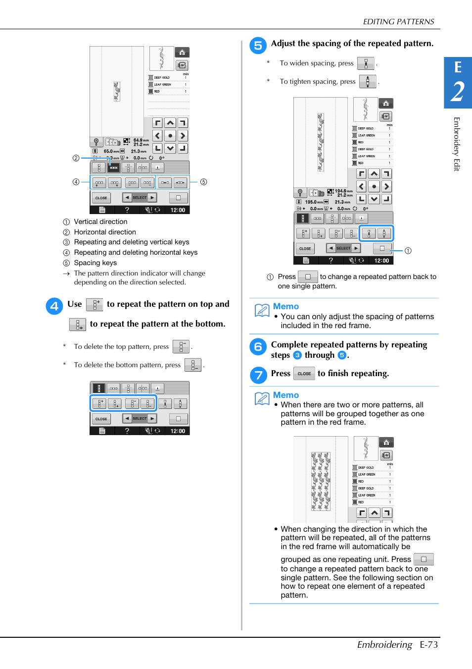 Brother Innov-is V5 User Manual | Page 253 / 312
