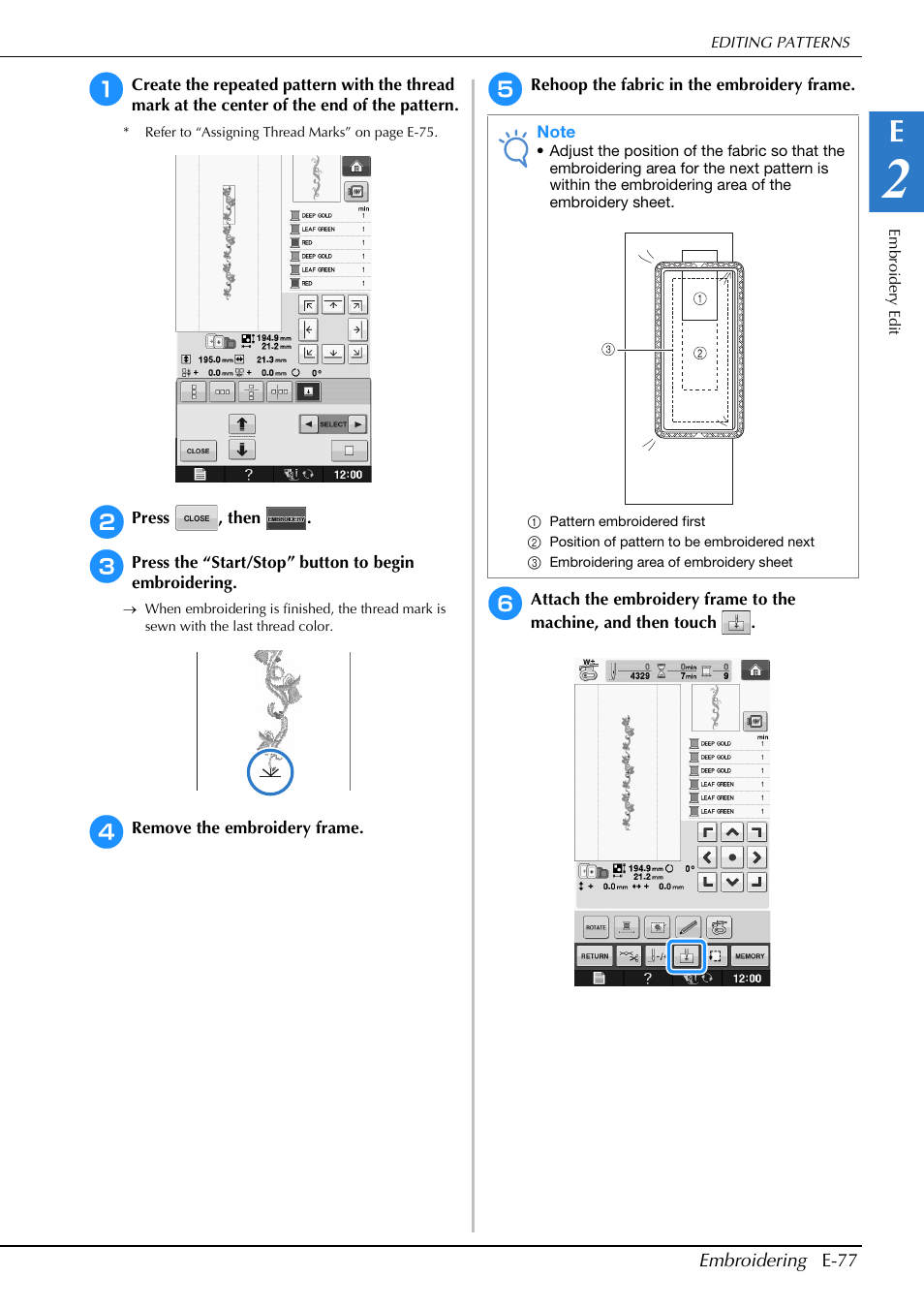 Brother Innov-is V5 User Manual | Page 257 / 312