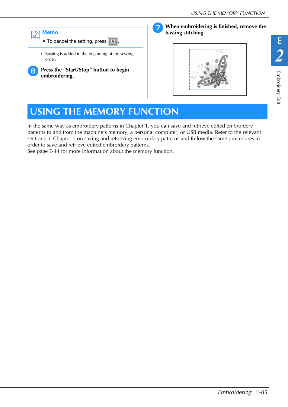Brother Innov-is V5 User Manual | Page 265 / 312