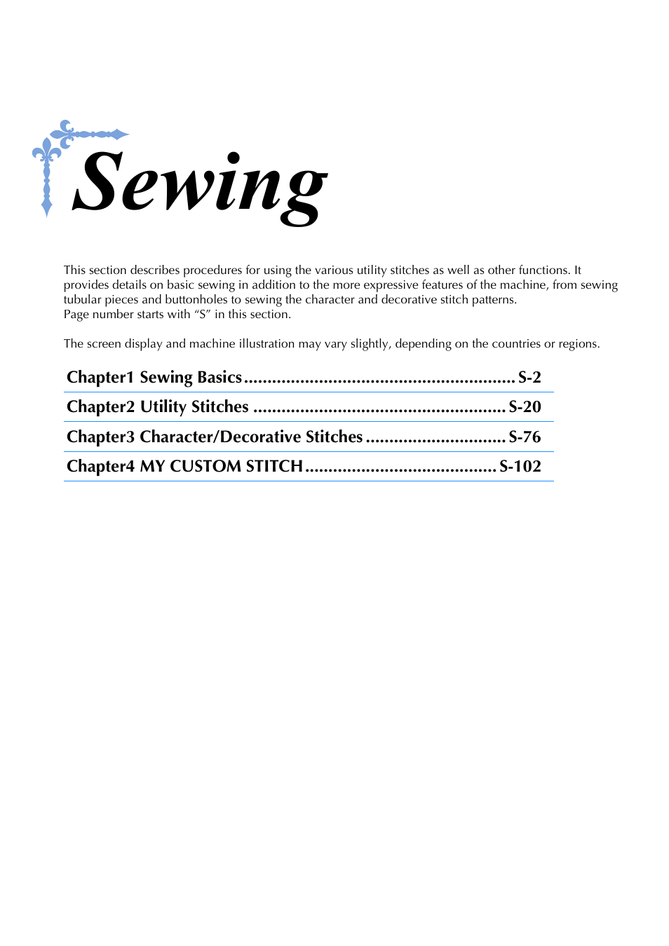 Sewing | Brother Innov-is V5 User Manual | Page 69 / 312