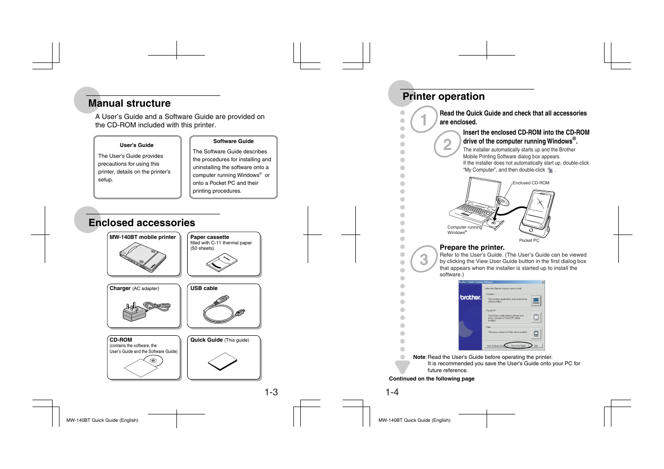 Brother MW-140BT User Manual | Page 4 / 56
