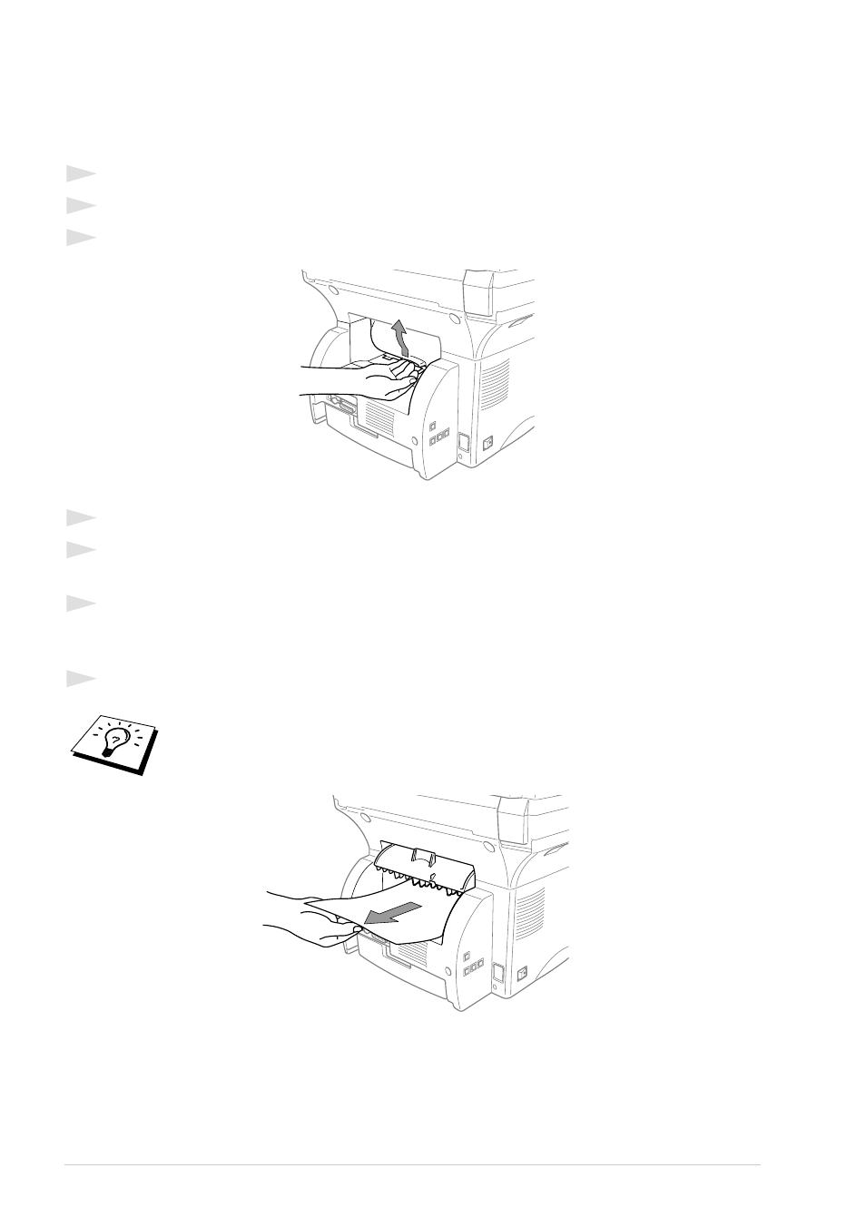 Printing on thicker paper and card stock | Brother MFC-9760 User Manual | Page 32 / 109