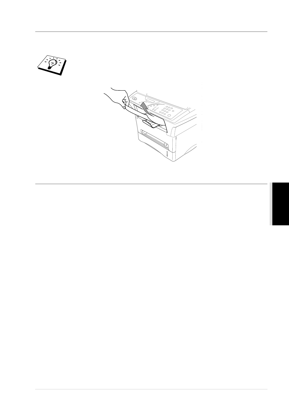 Face down output bin, Reset key, Simultaneous printing | Brother MFC-9760 User Manual | Page 33 / 109