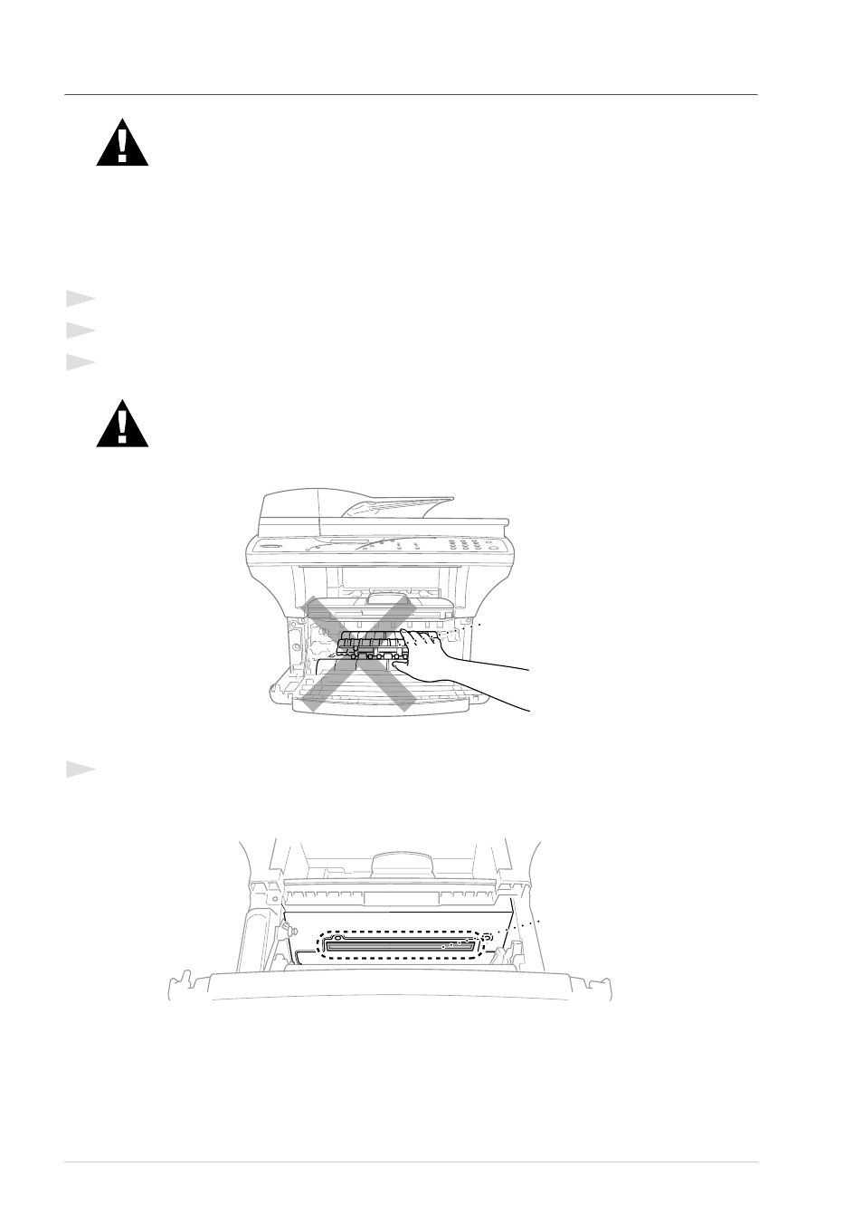 Cleaning the printer | Brother MFC-9760 User Manual | Page 88 / 109