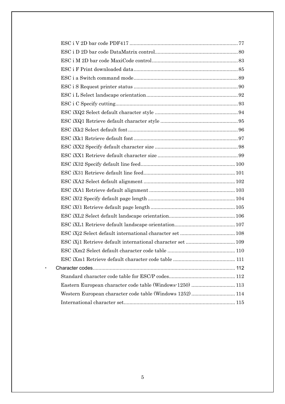 Brother TD-4100N User Manual | Page 5 / 115