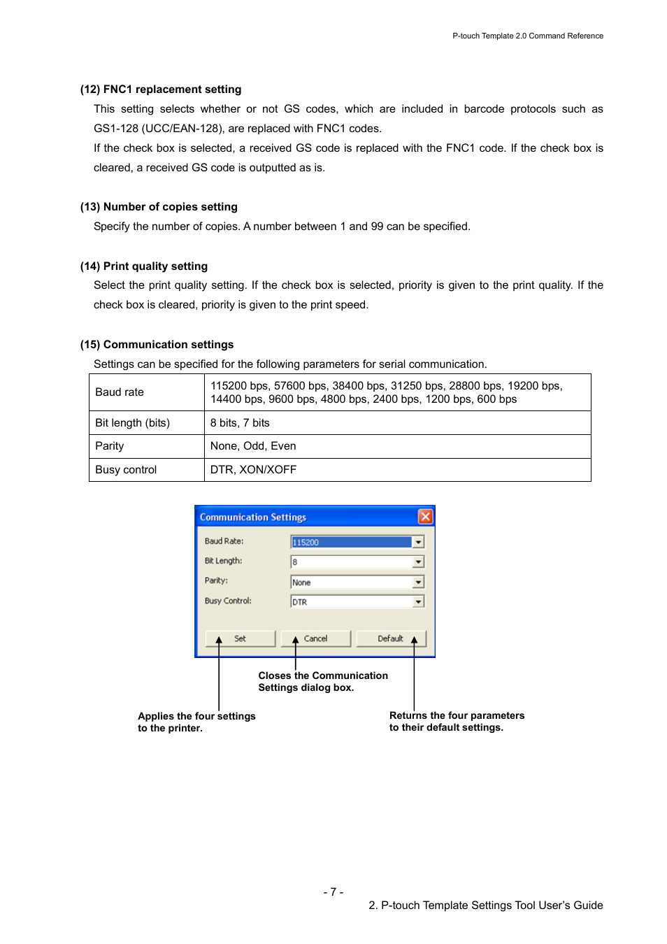 Brother RJ-4030 User Manual | Page 13 / 110
